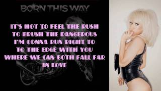 Lady Gaga  The Edge of Glory Lyrics [upl. by Reinaldo]