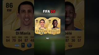 Di Maria 🆚 Dembele Evolution 🇦🇷🧬🇫🇷FIFA 16  FC 25 [upl. by Tully586]