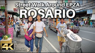 Quick Visit in EPZA Rosario Cavite Philippines  Street Walking 4K [upl. by Leiria]