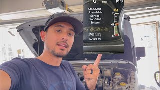 StopStart System  How To  2020 Jeep Grand Cherokee [upl. by Sivek847]