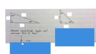 Trigonometrie Spesiale hoeke graad 10 en ouer wiskdou [upl. by Davies]