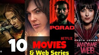 Top 10 trending Netflix movie 2024 action n thriller movies  Netflix official list [upl. by Akimehs]