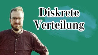 Diskrete Verteilung und Verteilungsfunktion [upl. by Euginimod]