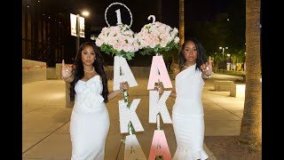 Spring 23 Kappa Xi Chapter of Alpha Kappa Alpha Sorority Inc New Member Presentation [upl. by Gnal]