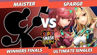 SSC Fall Fest Winners Finals  Maister Game amp Watch Vs Spargo Pyra Mythra SSBU Ultimate [upl. by Joed]