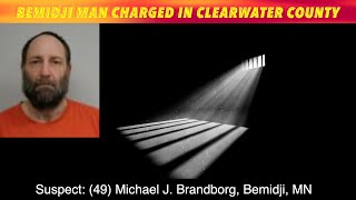 Bemidji Man Charged In Clearwater County [upl. by Nogaem925]