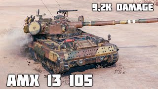 AMX 13 105 WoT – 8Kills 92K Damage [upl. by Renell]