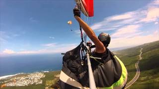 LA CHANCE DU DEBUTANT PARAPENTE ILE DE LA REUNION GOPRO [upl. by Zurciram]