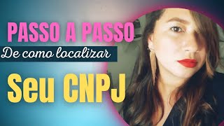 COMO ACHAR O CNPJ PELO NOME [upl. by Animor]