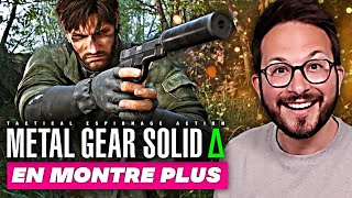 Metal Gear Solid Delta Showcase 🐍 Nouveaux Modes et TONNE de nouvelles infos 🚨 [upl. by Delainey]