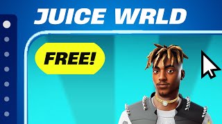 Fortnite’s FREE Juice WRLD Skin REVEALED [upl. by Inafetse]