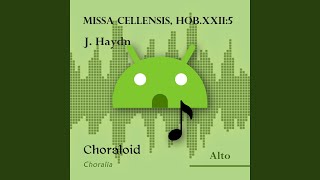 Missa cellensis HobXXII5 Kyrie I Voice with metronome [upl. by Aeuhsoj862]