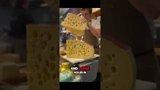 Why Does Emmental Cheese Have Holes MIND BLOWING Reason shortvideo [upl. by Silsbye852]