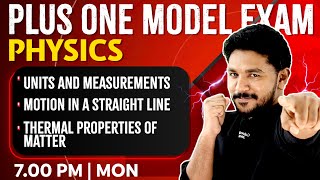 Plus One Physics  Units amp Measurements Motion in a Straight Line Thermal Properties Of Matter [upl. by Jermayne]