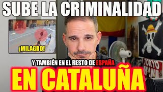 AUMENTA LA CRIMINALIDAD EN CATALUÑA [upl. by Ellinet]