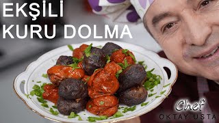 KURU DOLMA ❗️Biber ve Patlıcan Dolması Nasıl Yapılır❓Oktay Usta [upl. by Maddie]