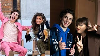 Zendaya amp Timothee Chalamet  Best Moments [upl. by Mott]