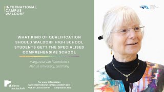 What kind of qualification should Waldorf high school students get [upl. by Nuncia]