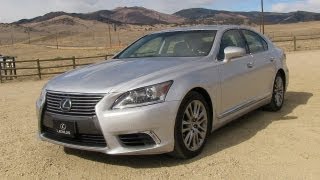 2013 Lexus LS460 060 MPH Test Drive and Review [upl. by Yvonner]