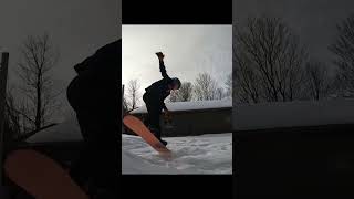 Funny Snowboarding Fail snowboarding fails shorts [upl. by Garvin]