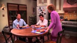 Evelyn Solves Charlie And Alans Fight  Two And A Half Men [upl. by Erinna546]