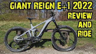 Giant Reign E1 2022  Review and Ride [upl. by Argyres356]