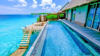 JOALI Maldives Luxury Art Resort Amazing Overwater Villa 4K Tour amp Vlog [upl. by Aissat964]