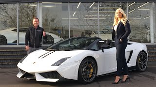 BUYING A LAMBORGHINI GALLARDO PERFORMANTE LP 5704 SPYDER [upl. by Ecnarret]