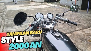 Pasang Stang Jepit Suzuki RG  Yamaha RX Special Modif King  RXS Motovlog [upl. by Piper604]