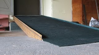 How to build a household wheelchair ramp [upl. by Tnaryb]