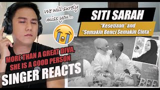 Siti Sarah  Kesetiaan amp Semakin Benci Semakin Cinta  Tribute Reaction [upl. by Enelak870]