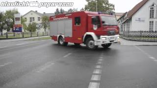 Einsatzfahrt Feuerwehr Bernsdorf [upl. by Ikkir]