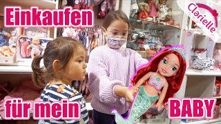 Einkaufen für mein Baby  Live Shopping Haul Baby Born  Clarielle [upl. by Ariday]