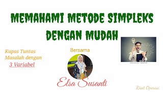 Metode Simpleks dalam Penyelesaian Program Linear metodesimpleks [upl. by Leanor]