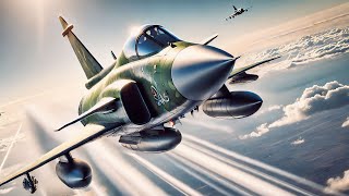 Saab 37 Viggen fighter jet The first jet to SUCCESSFULLY capture A US Air Force SR71 Blackbird [upl. by Ahsilla]