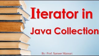 Java Iterator  Java collection framework  hindi [upl. by Luhe682]