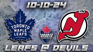 Toronto Maple Leafs vs New Jersey Devils LIVE Stream Game Audio  NHL LIVE Gamecast amp Chat [upl. by Kehoe]