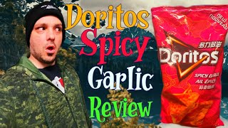 Canadian Musician Reviews NEW Doritos Spicy Garlic Taiwan Edition [upl. by Nednerb985]