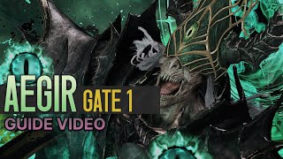 Lost Ark Aegir Raid Guide Gate1 Kazeros raid Act 1 [upl. by Lillis]