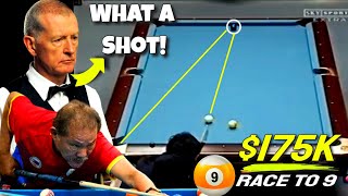 Efren Reyes Shows His Tactical Superiority in Pool over Steve Davis at the WPL Championship Match [upl. by Fugazy]