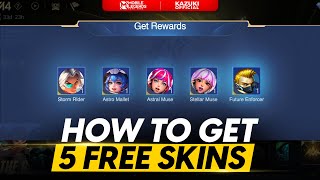 HOW TO GET 5 FREE SKINS FROM THE NEW ALLSTAR EVENT [upl. by Rojas]