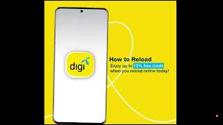 How to Reload Topup and Share Credit on DiGi Network via MyDigi Apps [upl. by Brunella52]