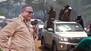 TAZAMA MSAFARA WA TUNDU LISSU WAZUIWA KIBAIGWA NA WANANCHI WAAHIDI KUMCHANGIA KUNUNUA GARI JINGINE [upl. by Scutt]