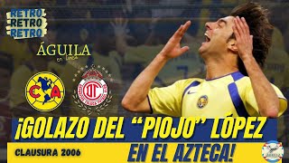 Águila Retro  América vs Toluca  Clausura 2006  Águila en linea [upl. by Zedekiah]