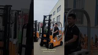 Lets Learn About Forklift Operation Demonstration [upl. by Komarek]