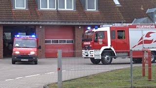 Wachausfahrt während Sirenenalarm  TSF  LF Freiwillige Feuerwehr Bad Kleinen [upl. by Anikahs828]