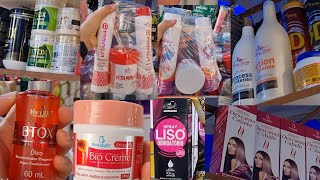 FEIRA DO PARAGUAI DE CARUARU PE SÓ COSMÉTICOS Botoxseca barrigakit de shampoo [upl. by Hibbert]