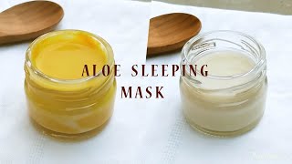 Overnight Aloe Vera face masks for clear bright and glowing skin [upl. by Roose63]