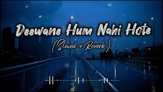 Deewane hum nahi hote slowed and reverb full song 😊 [upl. by Iat]