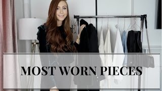 MY MOST WORN PIECES IN MY WARDROBE  STYLE ESSENTIALS [upl. by Dyan]